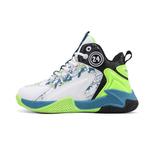 Детские баскетбольные кроссовки с высоким берцем Peter pan, синий - фото 7