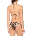 Плавки бикини с леопардовым принтом DOLCE&GABBANA, коричневый - фото 3