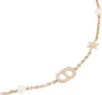 DIOR Колье из смолы Unisex Light Gold - фото 5