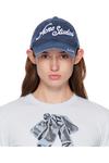 Acne Studios Синяя кепка с логотипом - фото