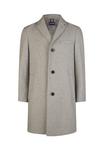 Пальто Честерфилд HECHTER PARIS, серебряный - фото