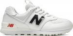 Кроссовки New Balance 574 'Metallic - White Neo Flame', белый - фото