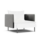 Чехол на подлокотник дивана Ikea Soderhamn, серый - фото 4