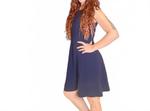 Мини-платье Colette Jazz в темно-синем цвете DREW - фото 2