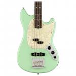 Бас-гитара Fender American Performer Mustang, палисандр FB, Satin Surf Green 198620357 - фото