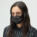 Кружевная маска Lisa for Kith, черный - фото 2