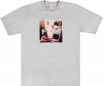 Футболка Supreme x ANTIHERO Curbs Tee 'Heather Grey', серый - фото