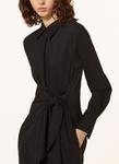Платье-Рубашка с запахом Mrs & Hugs, черный - фото 4