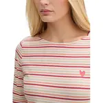 Футболка Tom Tailor Striped 3/4 sleeve, разноцветный - фото 4