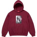 Толстовка с капюшоном Kate Moss Supreme, серый/серый - фото 6