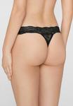 Трусы Tezenis Thong, Black/Mottled Black - фото 3