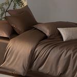 LUOLAI HOME Постельное белье 4 предмета, простыня, 200 см, цвет floating gold - фото 3