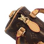 LOUIS VUITTON Брелок для сумки Speedy Monogram Brown - фото 8