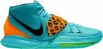 Кроссовки Nike Kyrie 6 EP 'Animal Print - Oracle Aqua', синий - фото