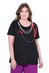 Футболка MIAMODA, Black - фото 2