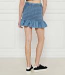 Юбка из шамбре Tommy Jeans, синий - фото 3