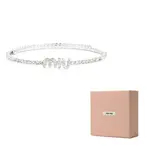 MIU MIU Серебряное колье с кристаллом для женщин Silver - фото