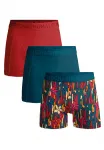 Боксерские трусы Muchachomalo, Print Blue Red - фото