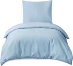 Комплект постельного белья RUIKASI, 2 предмета, 155х220/80x80, светло-голубой - фото