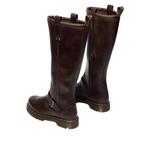 Ботинки Dr. Martens Anistone Knee High Biker Boots 'Dark Brown' - фото 3