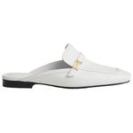 Тапочки женские Hermès Groupie, белый - фото 2