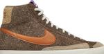 Кроссовки Nike Blazer Mid '77 Premium 'Dark Chocolate', коричневый - фото 3