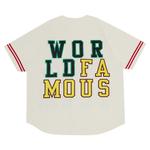 Футболка Supreme Denim Baseball Jersey 'White', белый - фото 3