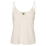 Футболка без рукавов Vero Moda Milla Petite, бежевый - фото