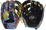Перчатки Rawlings серии REV1X 11,5 дюймов, 2024 г, черный/желтый - фото