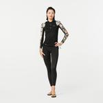 Женская футболка Surf Top с длинным рукавом и УФ-защитой 500 БЕЛЫЙ/ПРИНТ Olaian - фото 14