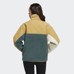 Куртка Adidas Originals Sherpa, желтый - фото 4