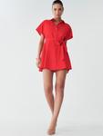 Платье-рубашка BWLDR Lori, красный - фото