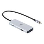 Док-станция Iogear USB-C 8K Nano Dock Pro GUD3C8K2P, серый - фото