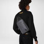 Сумка-слинг Louis Vuitton Avenue NM, черный/темно-серый - фото 2