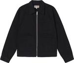Куртка Stussy Overdyed Zip Work Jacket 'Black', черный - фото 2