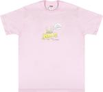 Футболка Supreme x Daniel Johnston Frog Tee 'Light Pink', розовый - фото 2