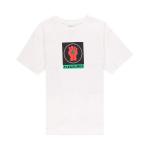Футболка Pleasures Badge T-Shirt 'White', белый - фото