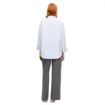 Рубашка с длинным рукавом Selected Nova Oxford, белый - фото 2