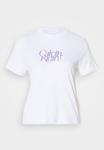Футболка Calvin Klein Jeans SCRIPT, Brilliant White/White - фото 7