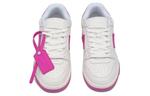Кроссовки OFF-WHITE Out Of Office Calf Leather 'White Purple' Women's - фото 3