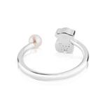 Кольцо Tous Sweet Dolls With Pearl, серебро - фото 3