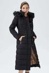 Пальто-пуховик Orolay Long Puffer, черный - фото 2