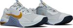Кроссовки Nike Wmns Metcon 7 'Pure Platinum Metallic Gold Coin', синий - фото 9