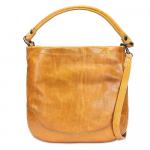 Сумка Frye Melissa Leather Hobo, желто-коричневый - фото