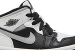 Кроссовки Air Jordan 1 Mid TD White Shadow, белый - фото 2