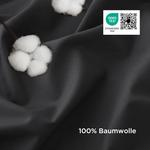 Комплект постельного белья Bedsure, 3 предмета, 220х240/80x80 см, черный - фото 4