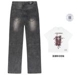 Джинсы унисекс Xinyinsu, синий - фото 36