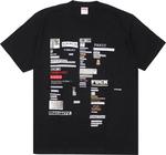 Футболка Supreme Cutouts Tee 'Black', черный - фото 2
