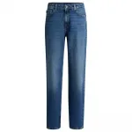 Джинсы HUGO Elyah 10262291 BLUE, синий - фото