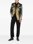 Полосатый блейзер Roberto Cavalli, золотой - фото 2